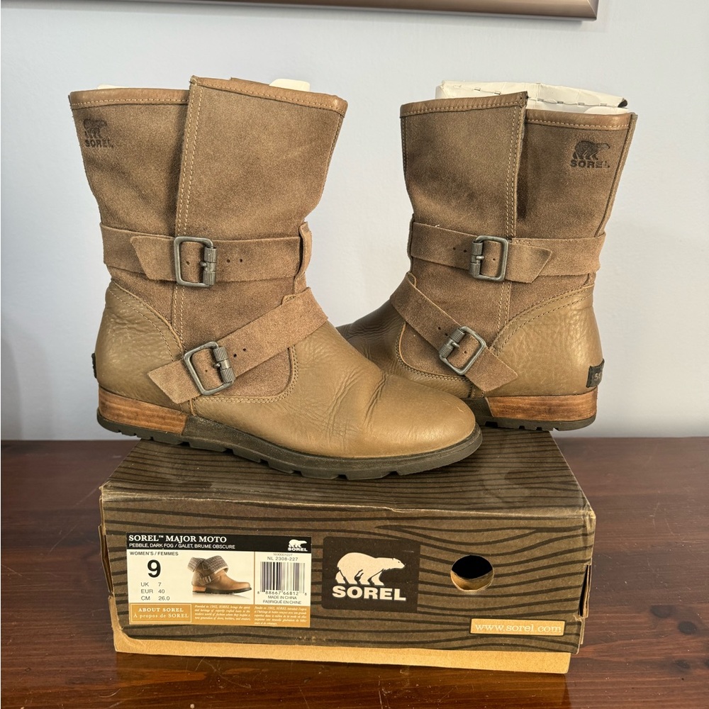 Sorel Major Moto Boots